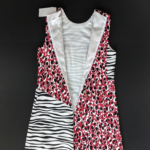 HUGO BOSS Animal Print Stretch Dress 4 & 0 - Picture 4 of 7